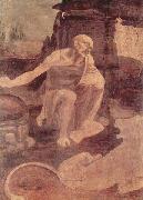 LEONARDO da Vinci Unfinished painting of St. Jerome in the Wilderness Sweden oil painting artist